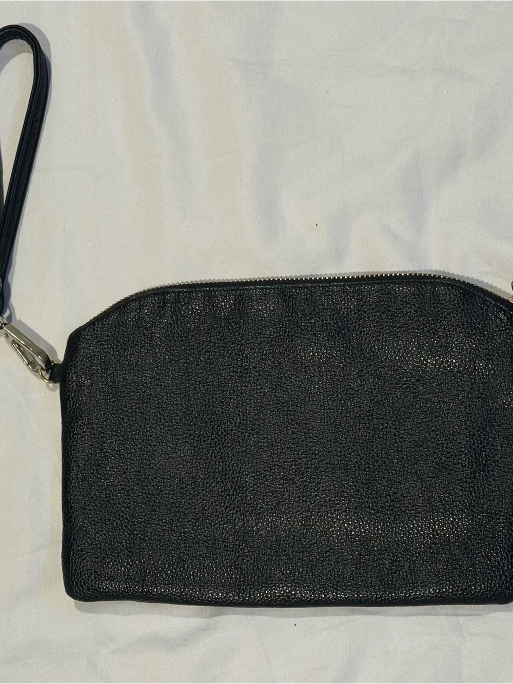 🔥 LODIS Black Genuine Leather Wristlet Clutch | Excellent Condition!